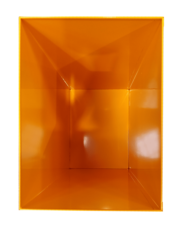 Conteneur de tri 100 L avec opercule et fente