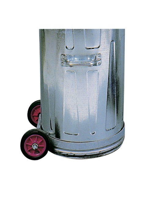 Roues pour conteneur acier 70 à 110L