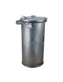 Watertight galvanised container 110 L