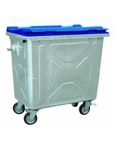 Conteneur métallique 660 L - Recycleoffice 2