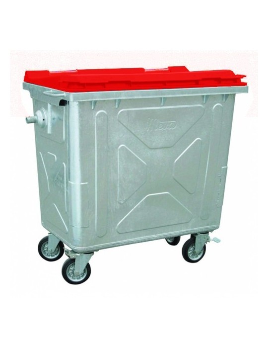 Conteneur métallique 660L