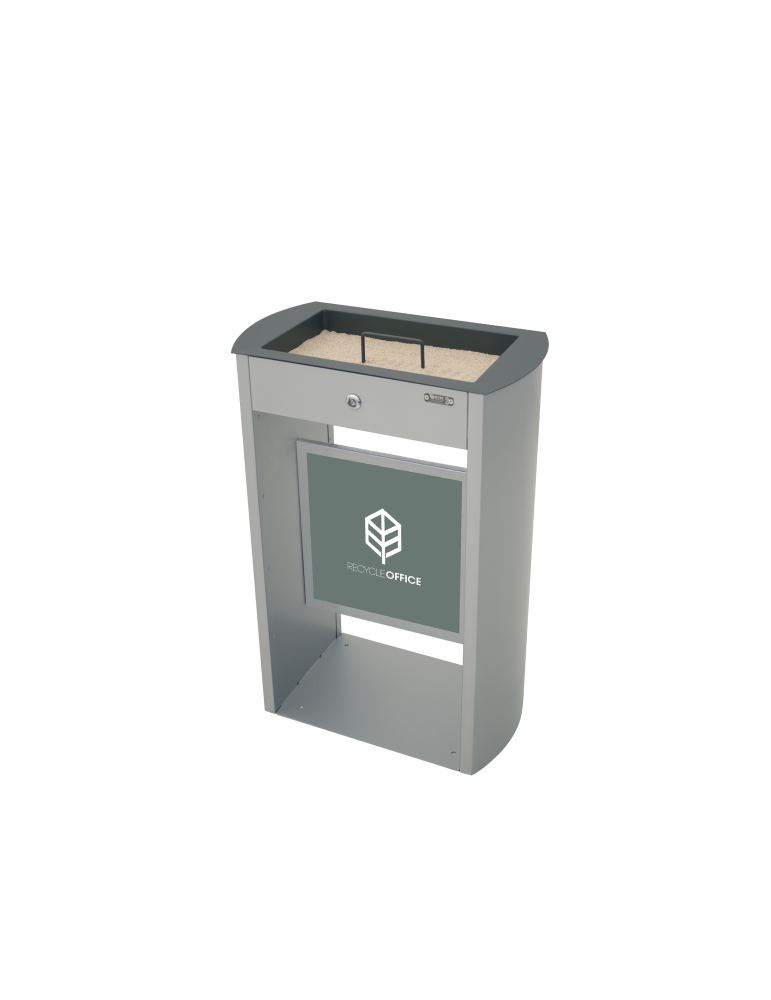 Panneau publicitaire pour cendrier de sable Sahara 8 L