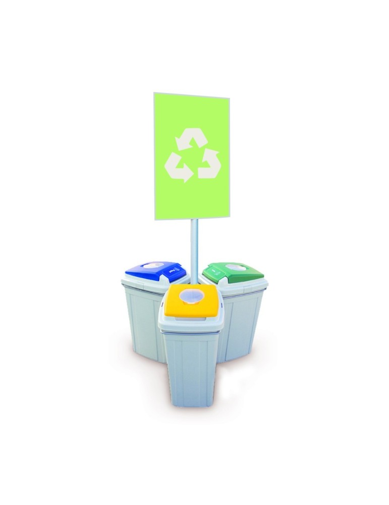 Conteneur plastique 660 L sans couvercle Conteneur plastique 660 L sans couvercle