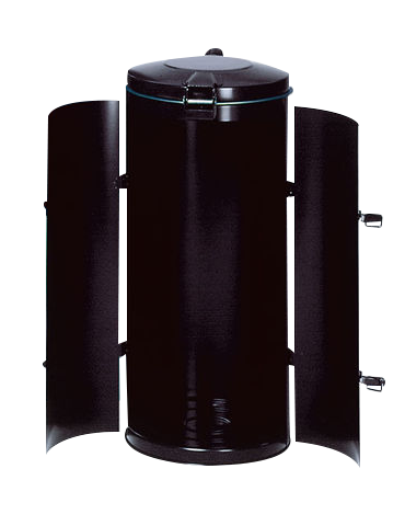 Poubelle extérieure double battants 150 L 2