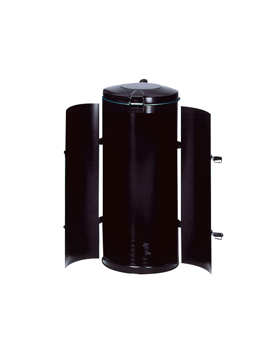 Poubelle extérieure double battants 150 L