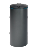 Papelera exterior de doble batiente 150 l