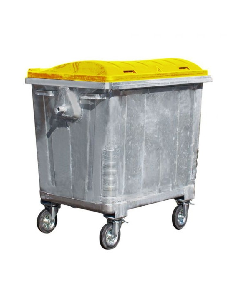 Conteneur à déchet métallique 1100 L