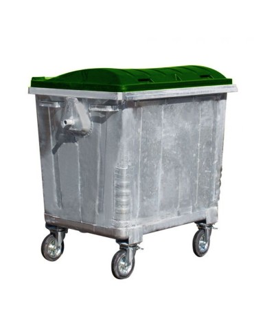 CONTENEUR METALLIQUE 1100L 2