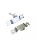 Timon d'attelage pour conteneurs acier 4 roues 1100 L