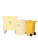 UN 2-wheeled hospital waste container 240 L