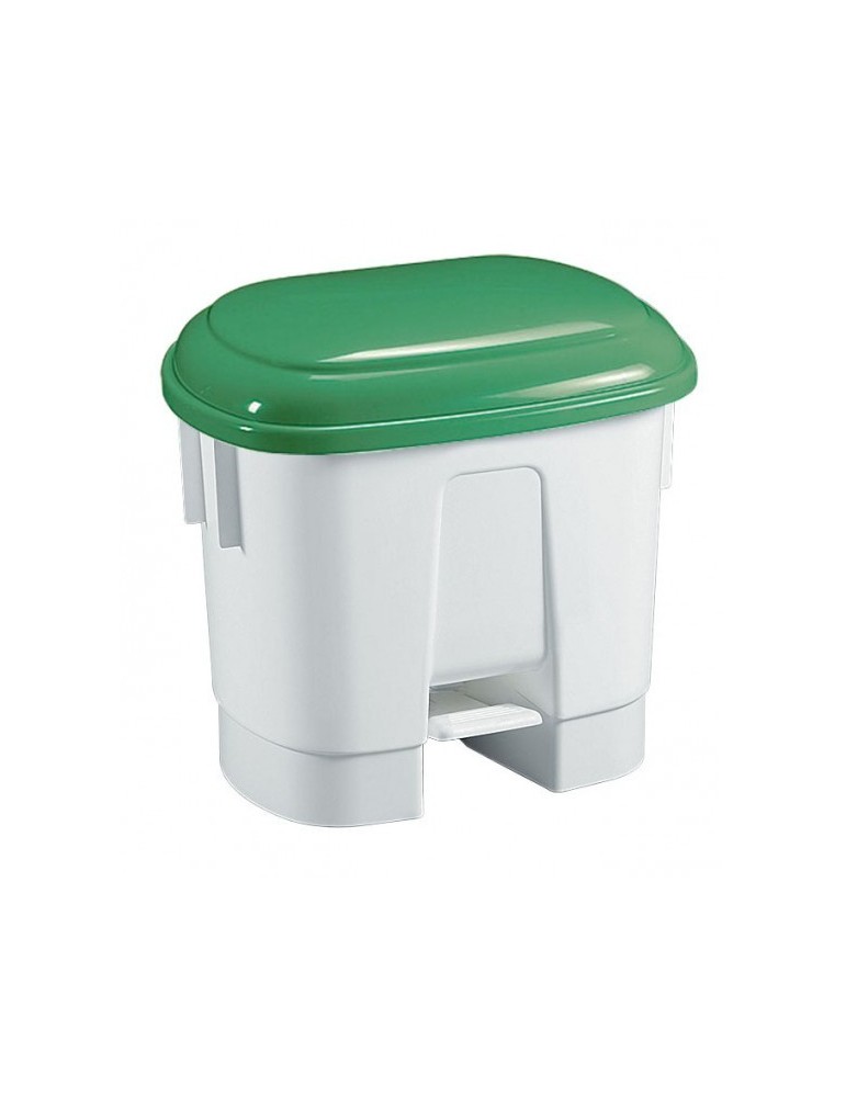 Poubelle à pédale 30 L pour bureau et collectivité