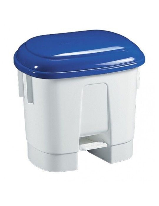 Poubelle à pédale 30 L pour bureau et collectivité