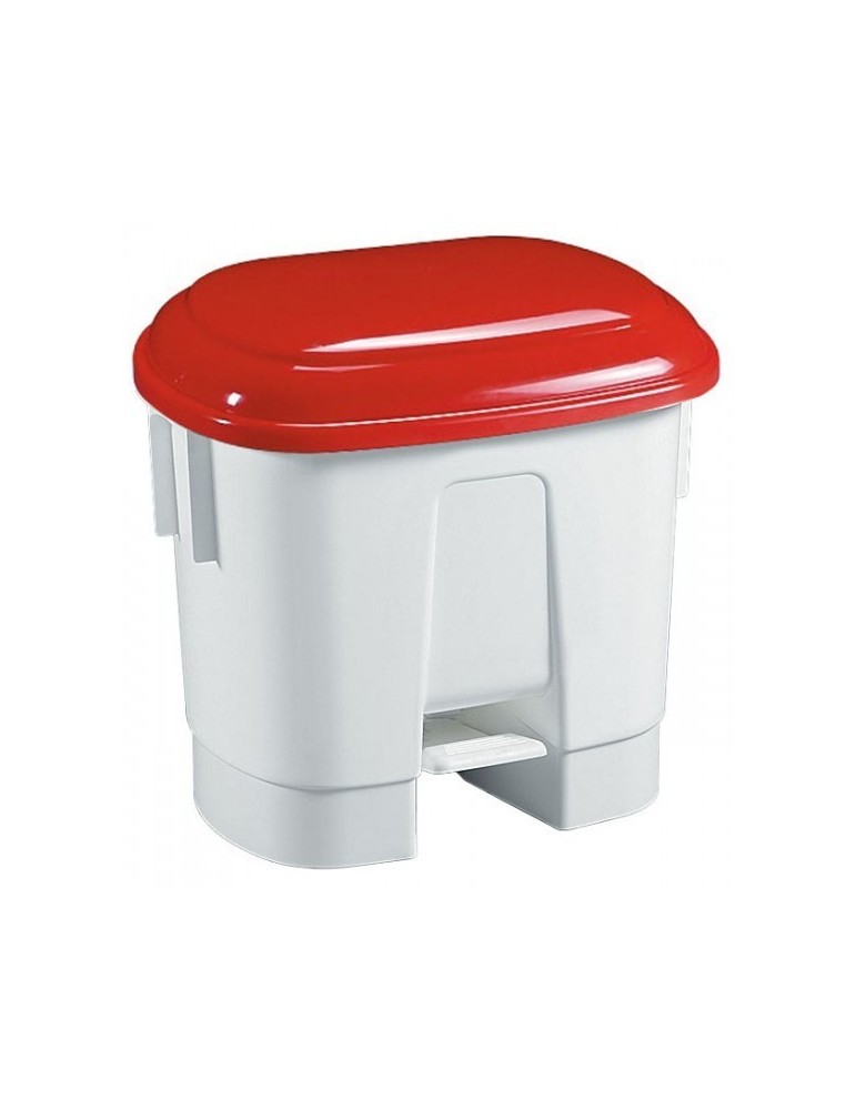 Poubelle à pédale 30 L pour bureau et collectivité