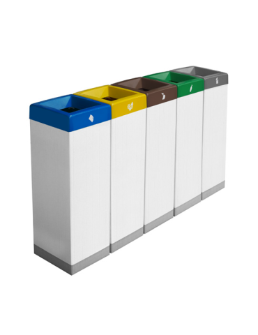 Collecteur Denia carton 45L Lot de 3 2