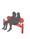 Banc ESTORIL pommeau boule