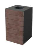 copy of Papelera Valencia 100 l efecto corten