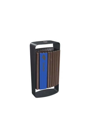 Poubelle Malaga 75 L plastique recyclé - RecycleOffice 2