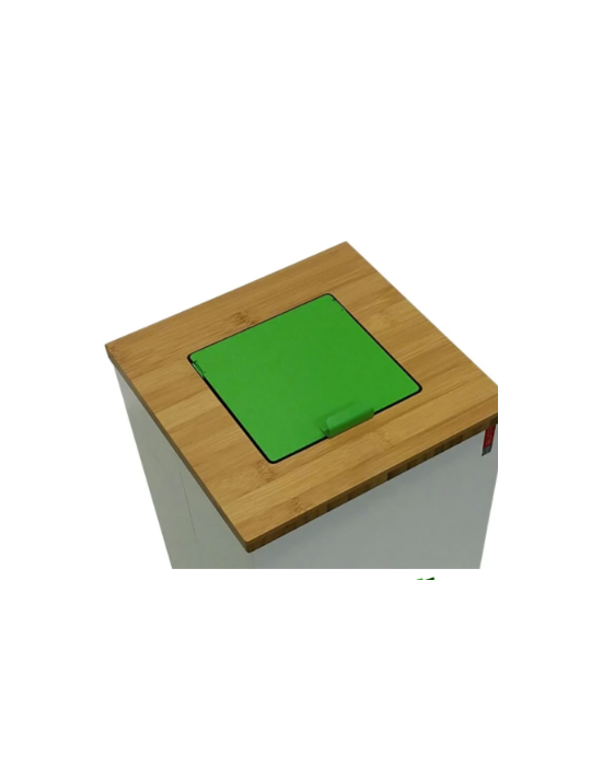 COUVERCLE VERT POUBELLE LUNE PAXA