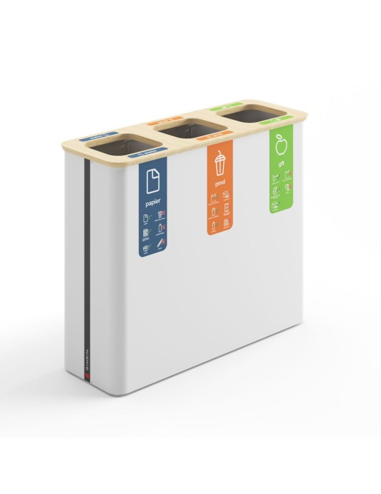 Poubelle Binbin 3 x 60 L