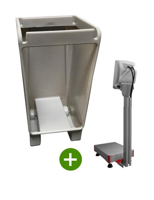 Seau bio-déchets table de tri Trigo