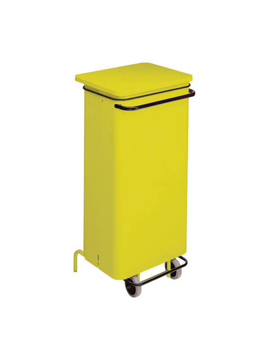 Conteneur Conticolor 110 L à pédales pour tri sélectif