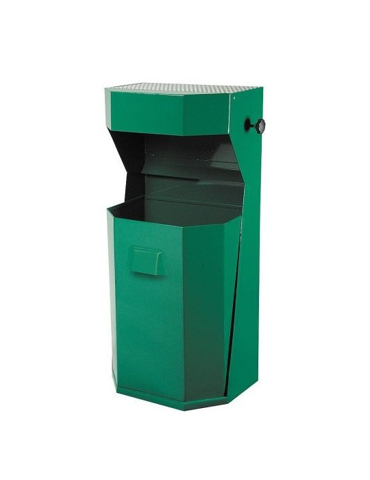 Poubelle Cendrier Extérieure 50 L