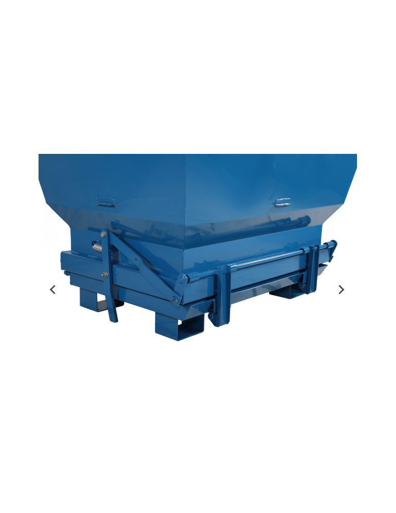 Benne à fond automatique 700L pour déchets