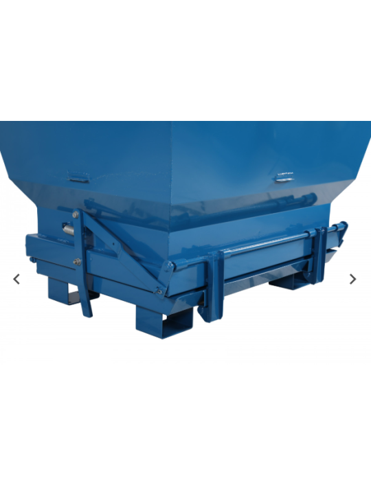 Benne à fond automatique 700L pour déchets