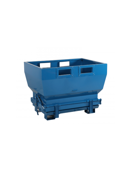 Benne à fond automatique 700L pour déchets