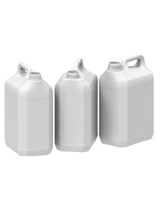 Jerrican non gerbable 5L en plastique