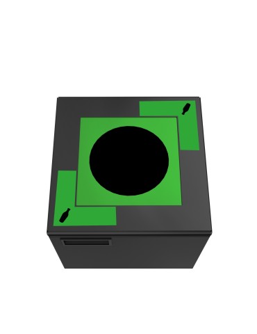 Turin Plus 95 L ouverture sélective bac intérieur - 420 x 295 x 863 mm 2