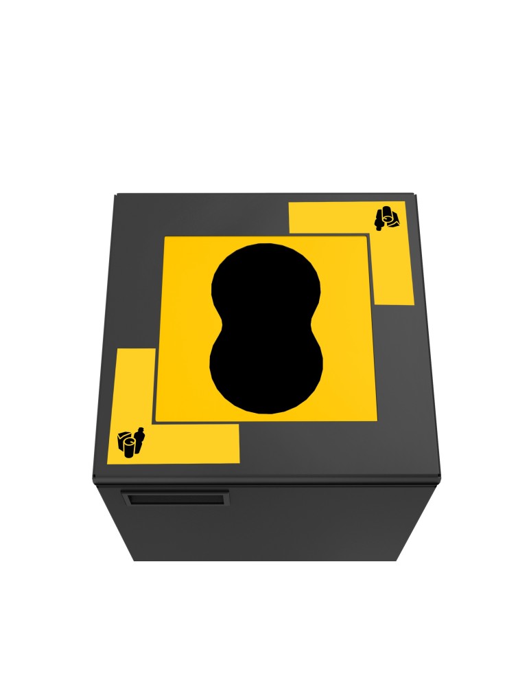 Poubelle Turin 95 L - Sélective