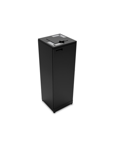 Poubelle Turino Plus 65L Support Sac avec Couvercle