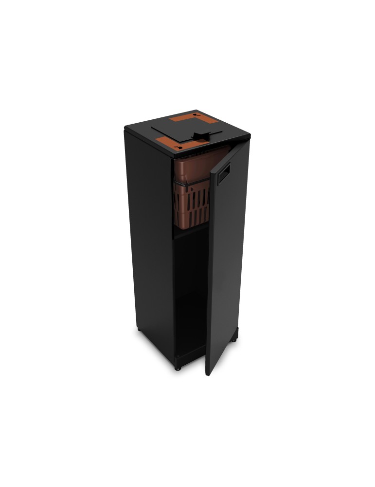 Poubelle Turin Plus biodéchets avec couvercle