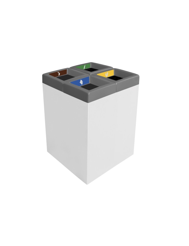 Corbeille Tabarca 4 flux - 520 x 750 mm