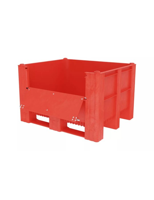 CAISSE PALETTE T1000 PLEINE 605L 1200X1000X740