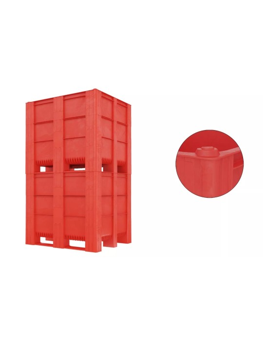 CAISSE PALETTE T1000 PLEINE 865L (1200X1000X1000)