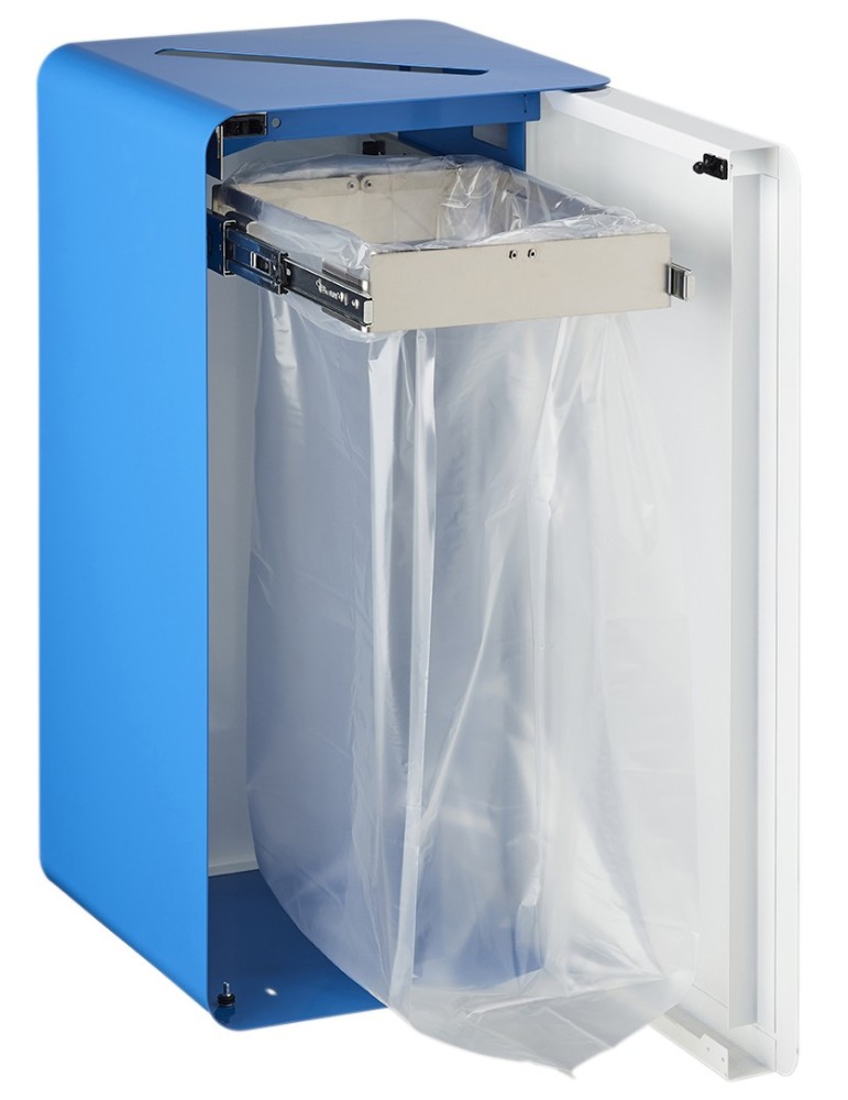 COLLECTEUR 75L SAC BLEU POUR PAPIER - CUBATRI