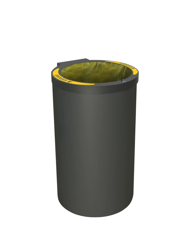 COLLECTEUR 1X120L AVEC SAC ET OUVERTURE - LYON