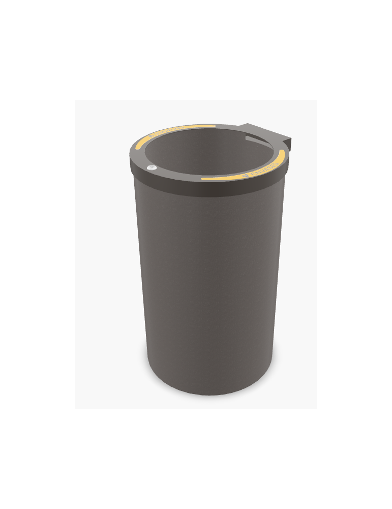 COLLECTEUR 1X120L AVEC SAC ET OUVERTURE - LYON