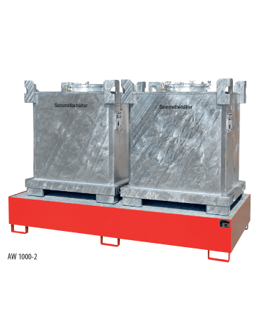 BAC DE RETENTION METAL POUR GRVX2