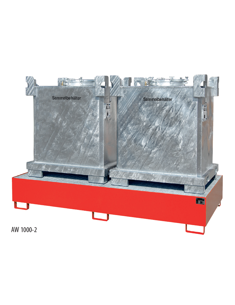 BAC DE RETENTION METAL POUR GRVX2