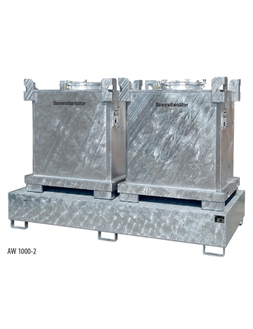 BAC DE RETENTION GALVA POUR GRVX2