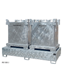 BAC DE RETENTION GALVA POUR GRVX2