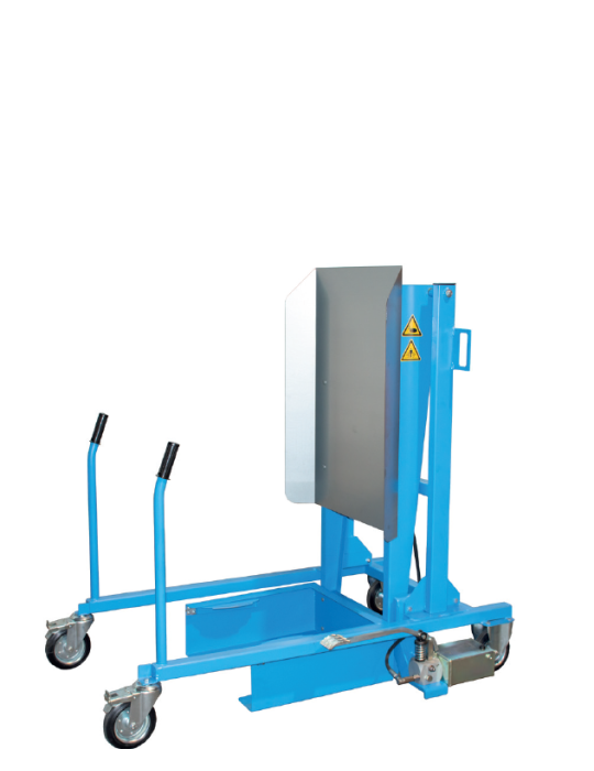 BASCULEUR MOBILE DE BAC ROULANT SUR BATTERIE 120/240L