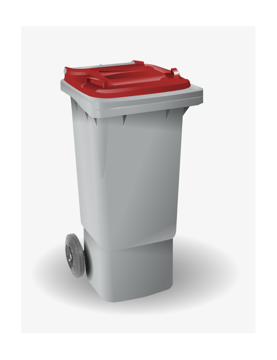 BAC ROULANT 360L