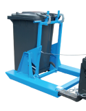BASCULEUR DE BAC ROULANT 120/240L POUR CHARIOT ELEVATEUR