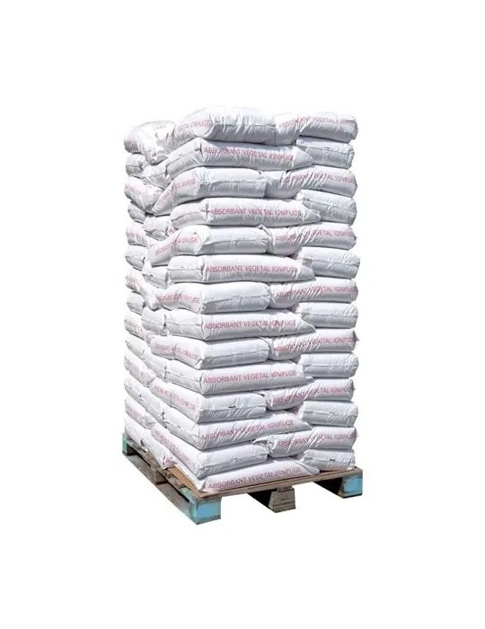 ABSORBANT VEGETAL SAC 40L X6 UNITÉS