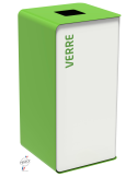 COLLECTEUR 75L SAC VERT POUR VERRE - CUBATRI
