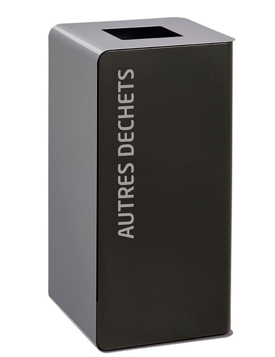 COLLECTEUR 75L SAC GRIS POUR AUTRE DECHET - CUBATRI